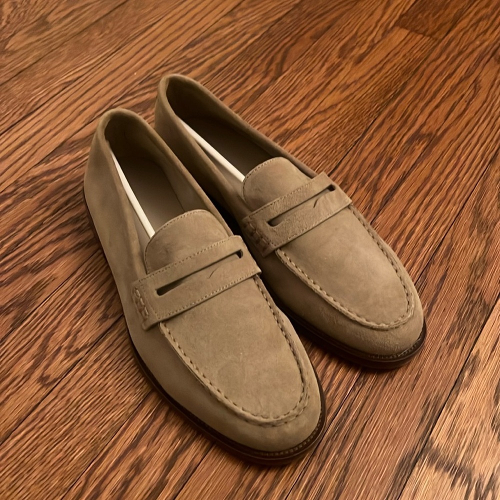 Manolo Blahnik Suede Loafer